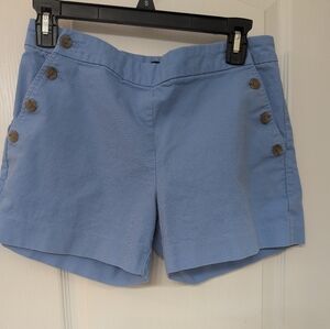 Banana Republic  Blue High Rise Sailor  Shorts